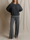 Oversized Ziggy Sweatshirt in Dark Heather Grey