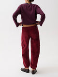 Honor Utility Cord Cargo in Deep Crimson