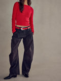 Cannon Suede Belt in Salsa