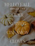 Hello Fall Pumpkin Jar