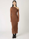 Lyra Dress in Truffle
