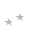 CZ Star Studs in Silver