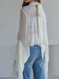 Clear As Day Blouse in Cream