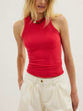 So Soft Seamless Modal Tank in Atlas Red