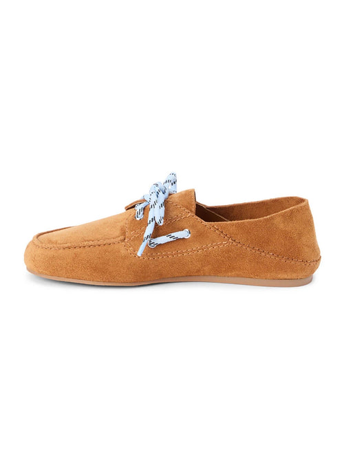 Petra Boat Shoe in Saddle