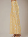 Dotted & Tee'd Skirt in Butter