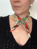 Tropical Fish Silk Bandana
