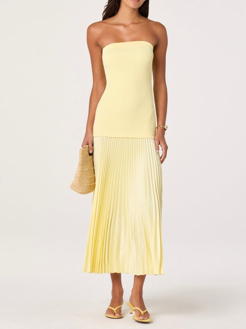 Selune Dress in Yellow