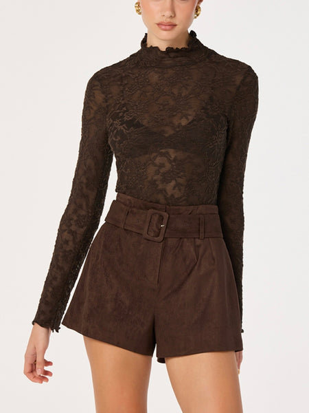 Kyra Top in Truffle