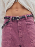 Sol Stud Belt in Black
