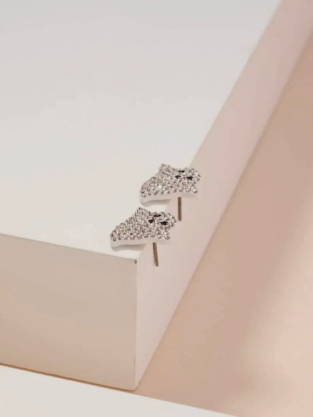 Rhinestone Ghost Studs