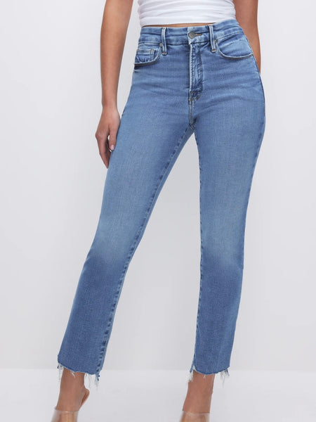 Soft Tech Good Legs Straight Jeans in Indigo514