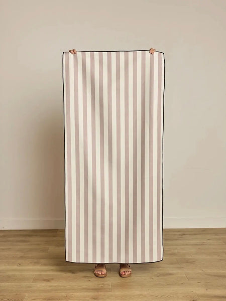 Cabana Beige Beach Towel