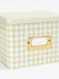 Gingham Recipe Tin