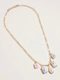 Mediterranean Charm Necklace