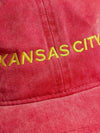 Kansas City Baseball Cap in Red