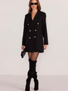 Nora Blazer Dress in Black