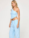 June Top in By The Bay Stripes