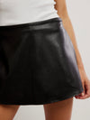 Paradise Found Vegan Skort in Black