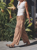 You're My Kind Of Stripe Pants in Taupe