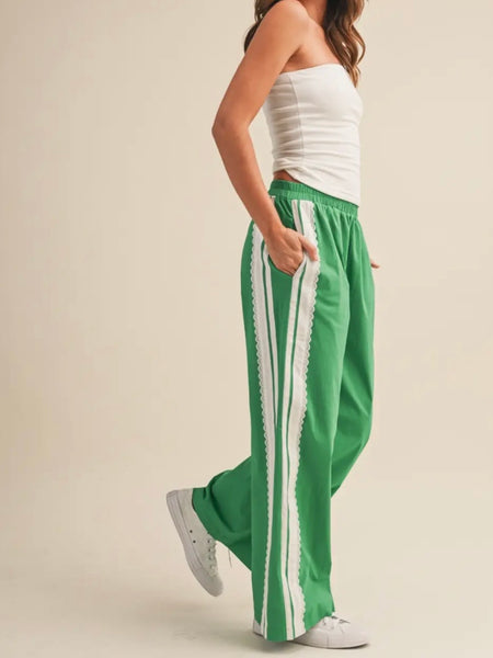 In The Stands Track Pant in Green