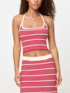 Positano Top in Superbloom Stripe