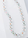 Lucid Glass Necklace in Clear Rainbow