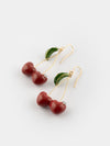 Long Pendant Cherry Earrings