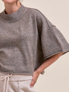 MOCKtauk Will Never Be The Same Sweater in Charcoal Brown