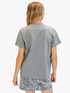 Original Tee in Grey & Green Apple Snake