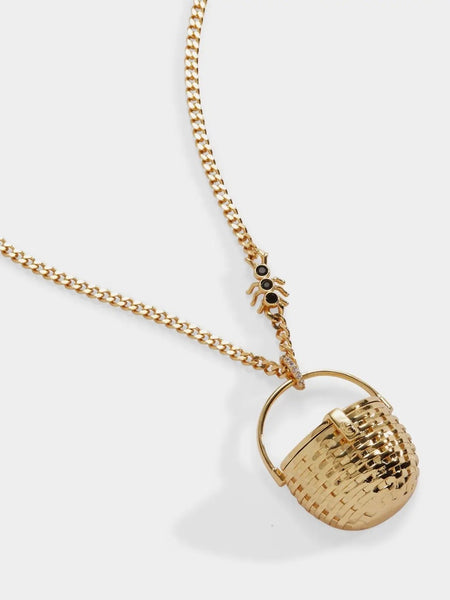 Picnic Basket Locket Pendant