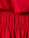 Yacht Ready Mini Dress in Red