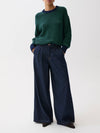 Delphine Wide Leg Pant in Force