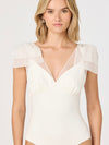 Maelie Bodysuit in White