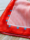 Red Stripe Scarf