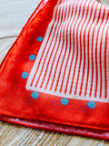 Red Stripe Scarf