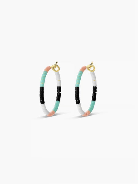 Taner Hoops in Gold