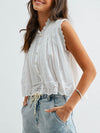 Countryside Cotton Blouse in White