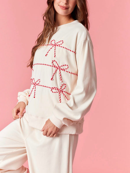 My Favorite Thing Sweatshirt in Cream