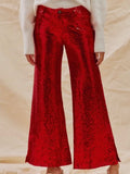 A Sprinkle of Sparkle Pant in Red