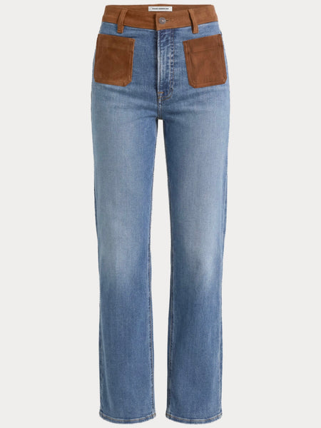 Soft Tech Good True Straight Jeans in Crest