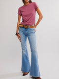Nova Tee in Crushed Berry