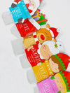 Santa's Squad 6 Piece Sheet Mask Set