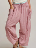 You're My Kind Of Stripe Pants in Pink