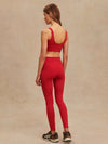 Freesoft High Rise Legging 25 in Lava Falls
