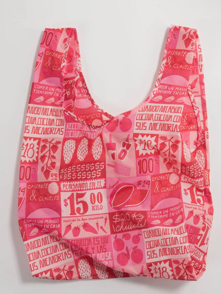 Standard Baggu Bag in Extra Pink