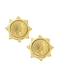 Queen Elizabeth II Coin Studs