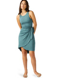 Archer Dress in Dusty Teal