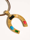 Maribel Horseshoe Necklace