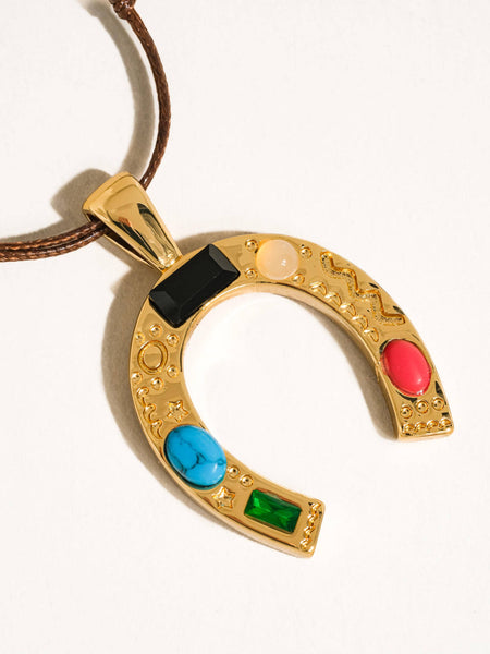 Bailey Statement Necklace in Tortoise